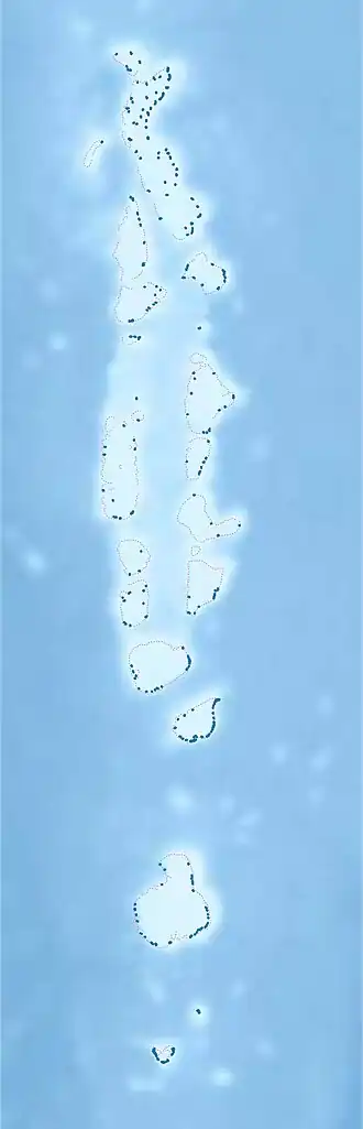 Isdhoo is located in Maldives