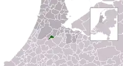 Location of Uithoorn