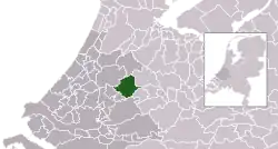 Location of Bodegraven-Reeuwijk