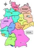 Map of Germany