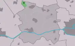 Location in Menameradiel municipality