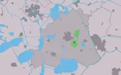 Location in the former Skarsterlân municipality