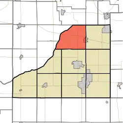 Location in Starke County