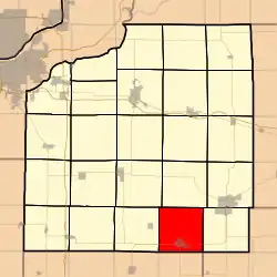 Location in Henry County