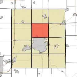 Location of Hamilton Township in Delaware County