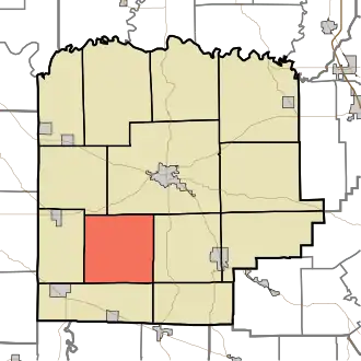 Location in Washington County