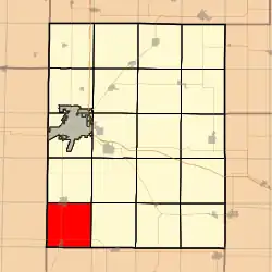 Location in Knox County