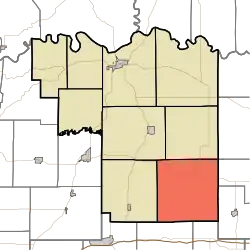 Location in Pike County