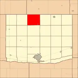 Location in Buffalo County