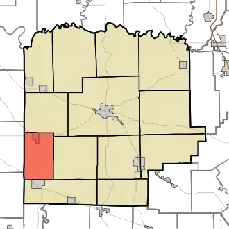 Location in Washington County