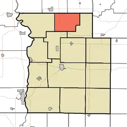 Location in Parke County
