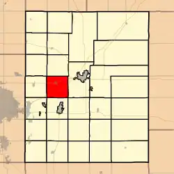 Location within Butler County