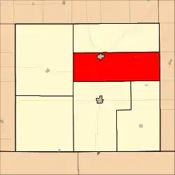 Location in Harper County
