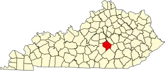 State map highlighting Lincoln County