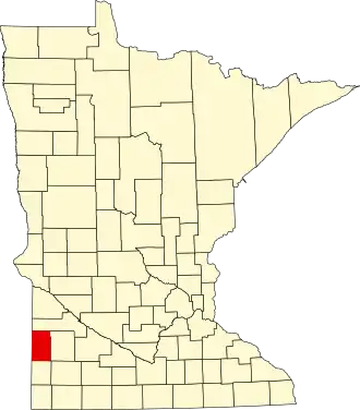 State map highlighting Lincoln County