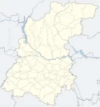 Kurmysh is located in Nizhny Novgorod Oblast