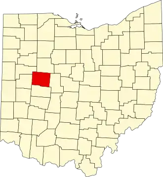 Logan County map