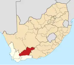 Central Karoo District within South Africa