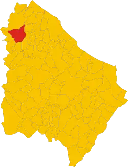 Bucchianico within the Province of Chieti