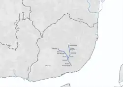 Lisbon Metro network in 1959, when it was inaugurated.