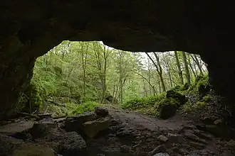 Cave opening