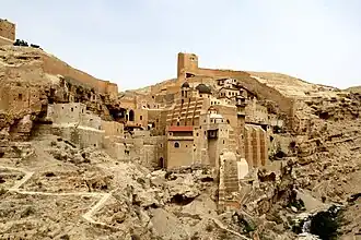 The Monastery of Mar Saba, near Bethlehem