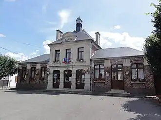 The town hall of Marest