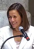 Margarita Zavala served 2006–2012 born 1967 (age 58) wife of Felipe Calderón