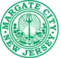 Official seal of Margate City, New Jersey