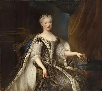 Queen Marie Leszczyńska, 1726 (Palace of Versailles).