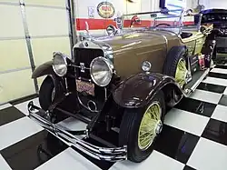 1929 Cadillac Dual Cowl Phaeton.