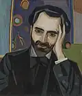 Portrait of the Poet Alexander Tsaturyan. (1915)