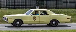 1972 Dodge Polara 4-door sedan police car
