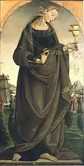 Master Of The Story Of Griselda, Siena, 15th century, one of a series of heroes and heroines who behaved well to the opposite sex.