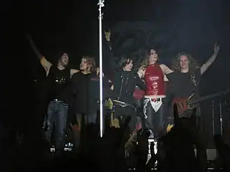 After Forever live at the Masters of Rock festival in 2007