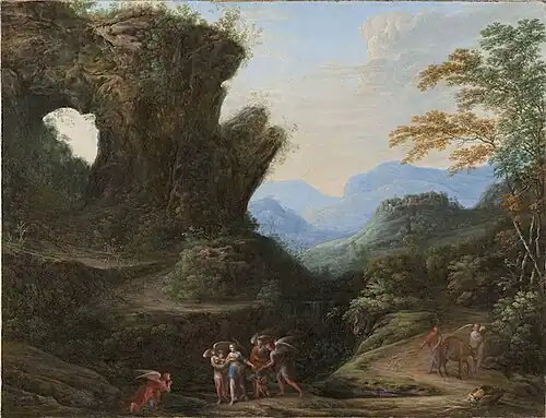 Landscape with the Flight into Egypt, 1665