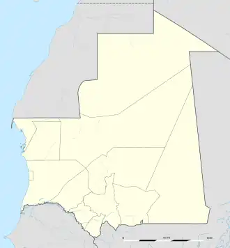 Oualata is located in Mauritania