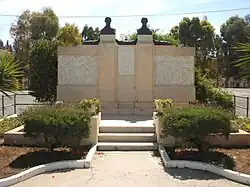 The mausoleum of Melkonian Brothers in Nicosia