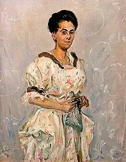 Porträt v. Helen Lewin (Max Slevogt)