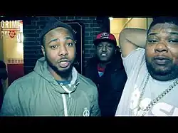 Mayhem (left) in 2015