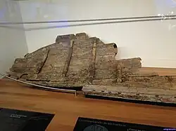 Image of a fragment of an old ship