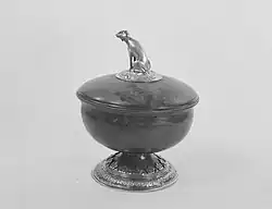 The silver dog handle late 17th-century