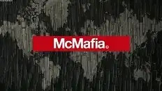 Series title on a red banner over a map of the world