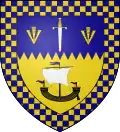 Arms of the previous Macfie Clan Commander A. C. (Sandy) McPhie of Townsville.[39]