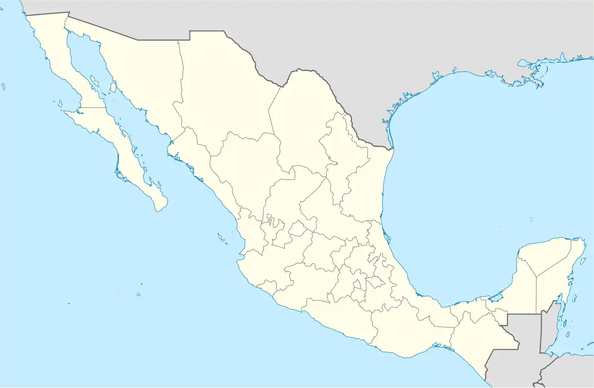 Tulancingo is located in Mexico