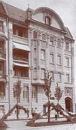 View ca 1915, as "Bromberger Konservatorium"