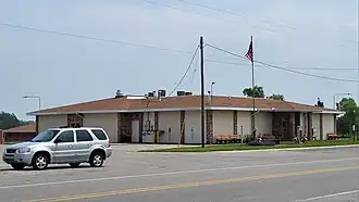 Mikado Civic Center along F-41 in Mikado