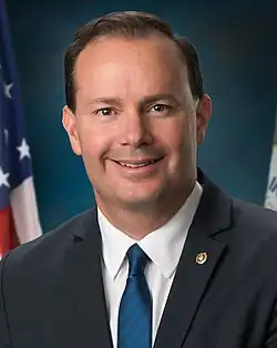 Senator Mike Lee from Utah (2011–present)[77]