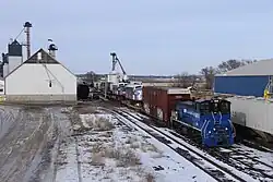 Rail yard in Randolph