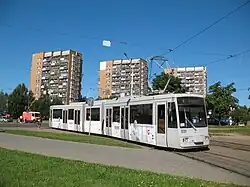 AKSM-743 - third-generation tram in Minsk